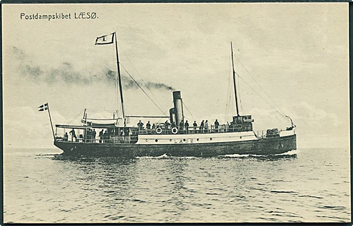 “Læsø”, postdampskib. H.W. Jensen u/no. Kvalitet 10