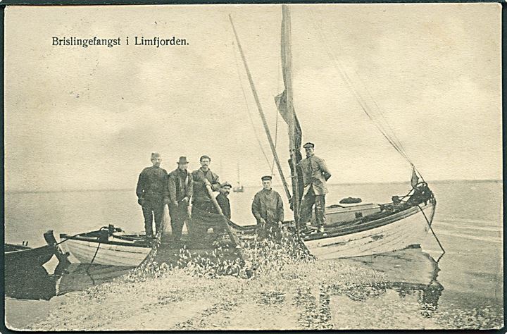 Erhverv. Fiskeri efter brisling i Limfjorden. U/no. Kvalitet 7
