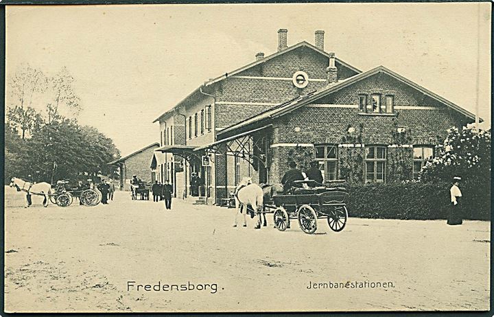 Fredensborg Station. Stenders no. 6021. Kvalitet 8