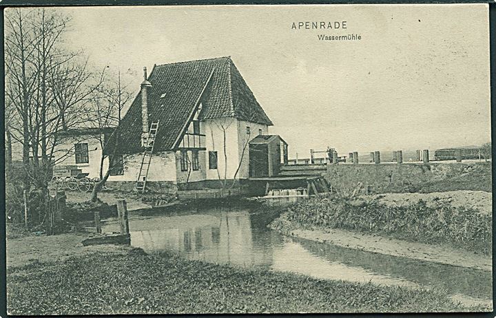 Vandmøllen i Aabenraa. A. Wohlenberg, Apenrade no. 1905.