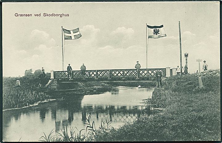Grænsen ved Skodborghus. P. R. Hansen no. 1253.