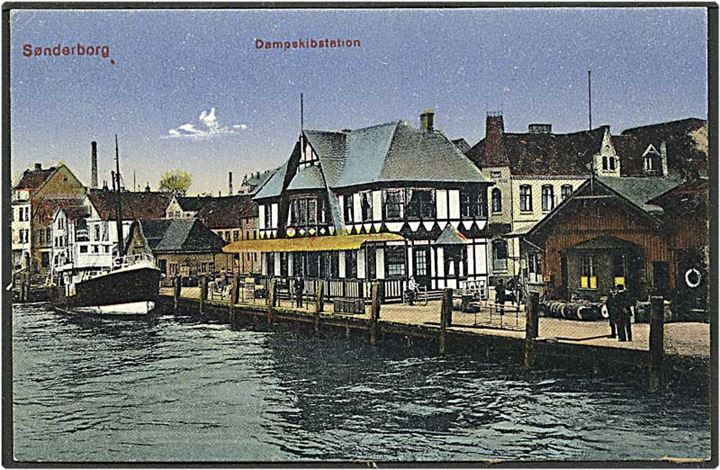Dampskibstationen i Sønderborg. Nr. 9044.
