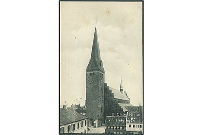 St. Olavs Kirke i Helsingør. I. M. no. 195.