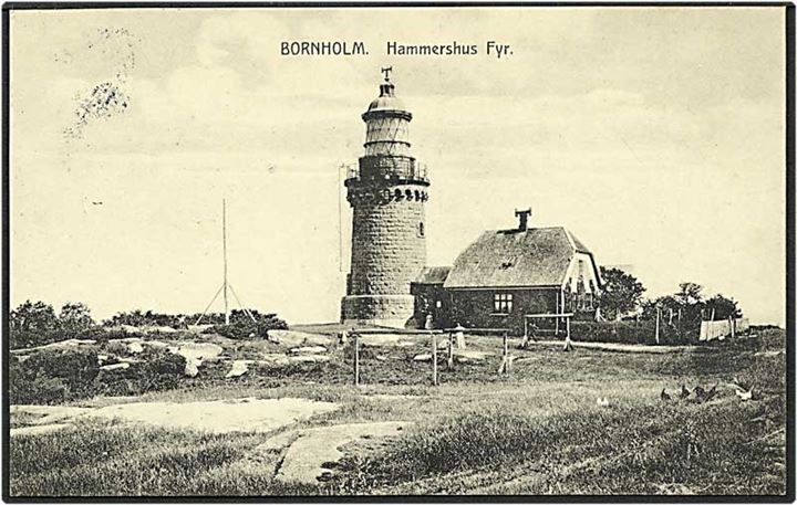 Hammershus Fyr. F. Sørensen no. 119.