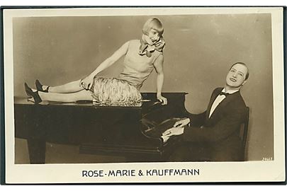 Rose Marie & Kaufmann. Graph. Anstalt, Gebr. Garloff no. 34661. Fotokort. 