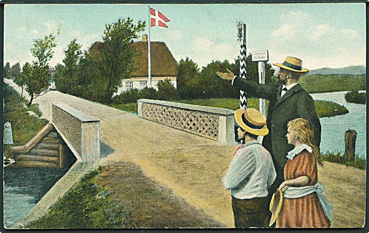 Familien ved Skodborg. Stenders National Kort no. 10104.