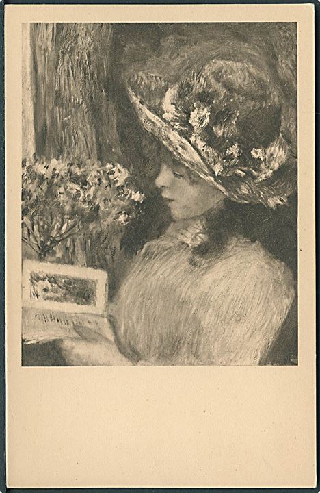 F. A. Renoir:  Lesendes Mädchen (Eigentum der Stadt. Städtischen Kunstinstitut no. 119. 