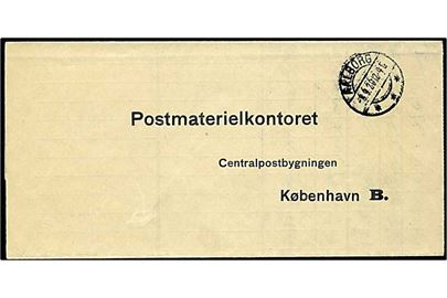 Ufrankeret tjenestebrev fra Allaborg d. 8.9.1920 til København.