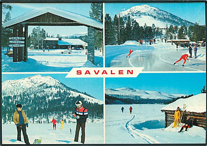 Østerdalen i Norge. Savalen Fjellstue for sport og ferie. Ola Nyeggen no. 7540. 