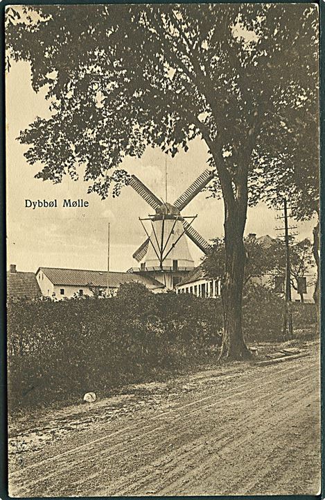 Dybbøl Mølle. Chr. Qvist no. 54 O. 