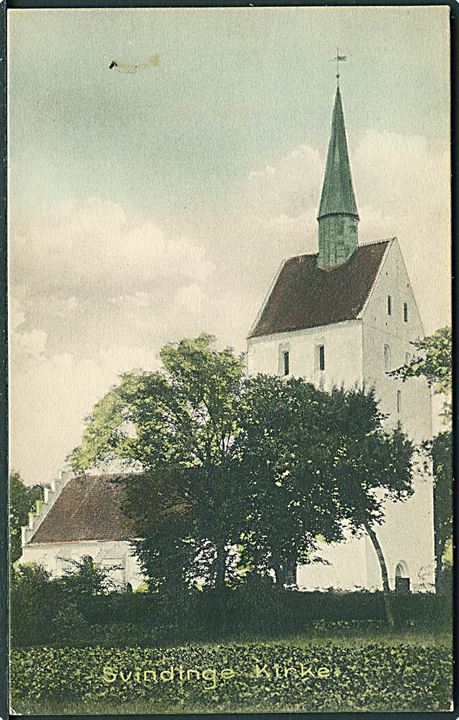 Svindinge Kirke. Stenders no. 7584.