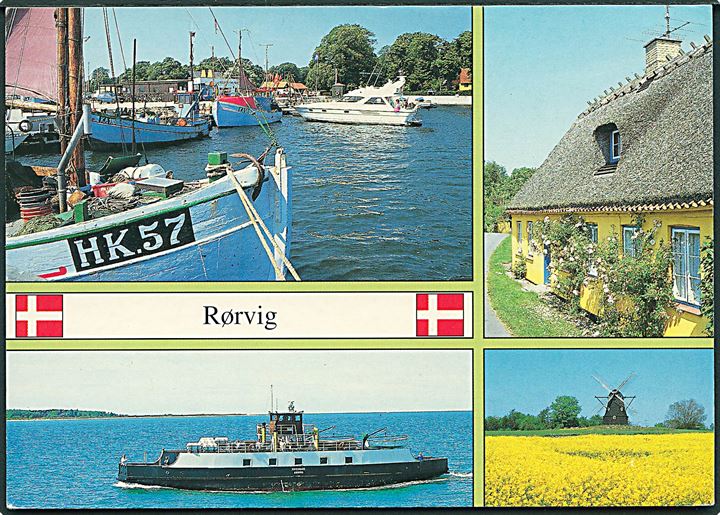 Hus, både og Havnen i Rørvig. Trojaborgs Forlag no. RØ 15.