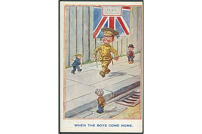 Frilson: When the boys come home. British Manufacture no. 700.