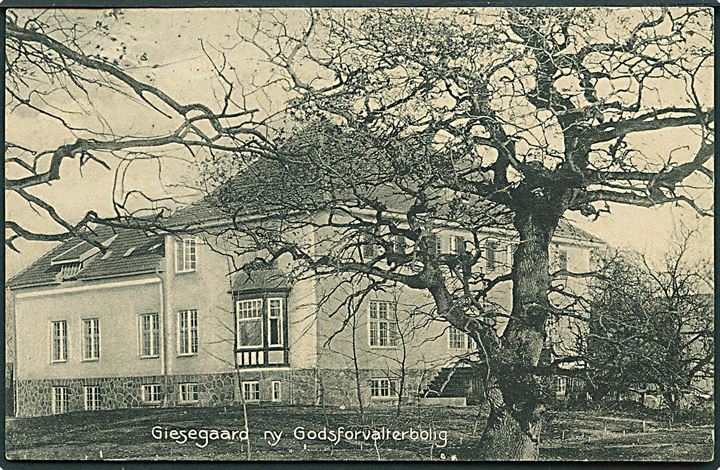 Giesegaard ny Godsforvalterbolig. Ahrent Flensborg no. 176. 