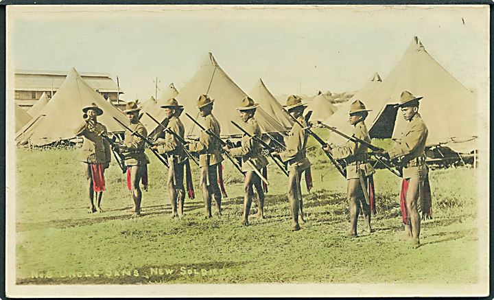 Uncle Sams New Soldiers. Fotokort no. 8. 