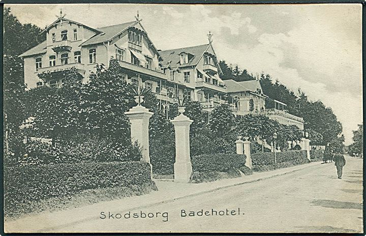Skodsborg Badehotel. Stenders no. 11461. Knæk. 