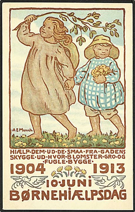 A.E. Munch: Børnehjælpsdagen 1913. S. Kruckows u/no.