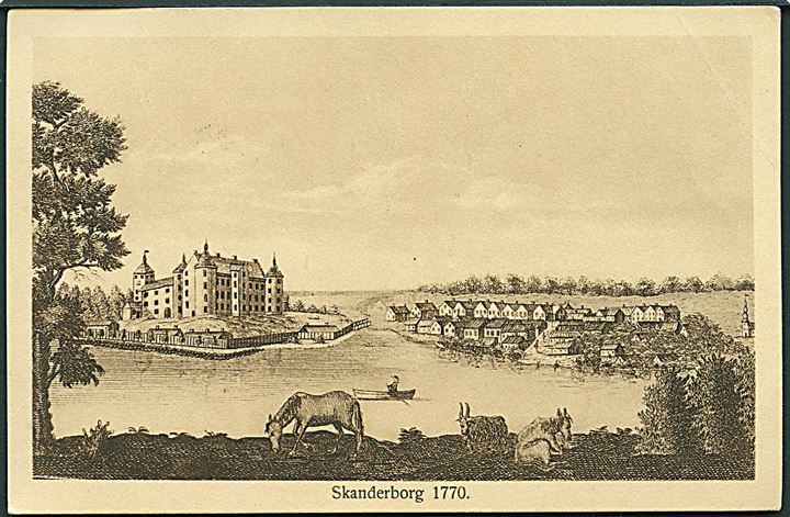 Skanderborg 1770. Joh. Fr. Bock u/no. 