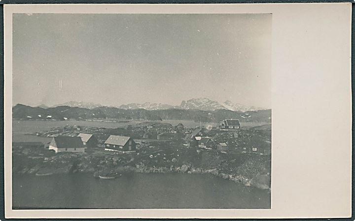 Fiskenæsset, fra inspektionsskibet “Islands Falk”s togt 1925. Fotokort u/no. Kvalitet 8