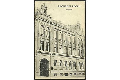 Thomsens Hotel i Kolding. No. 4197.