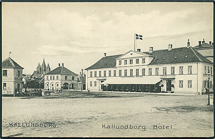 Kalundborg, “Kallundborg Hotel”. Stenders no. 7438. Kvalitet 8