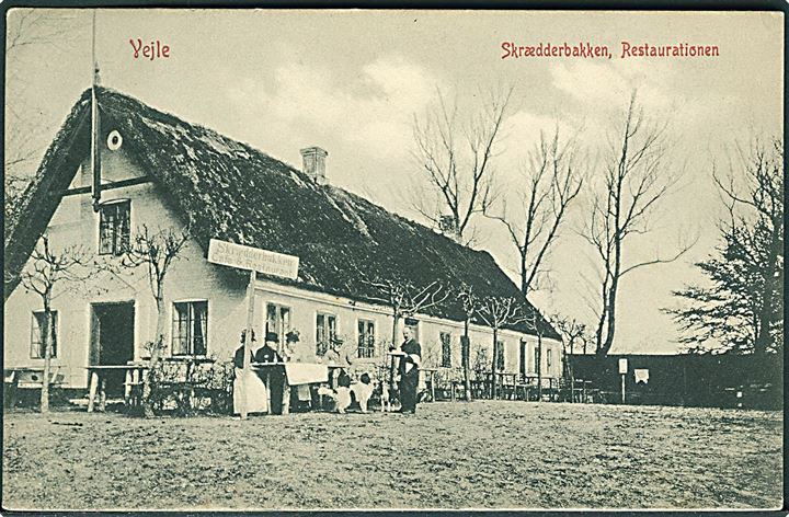 Vejle, Skrædderbakken Café og Restaurant. Warburg No. 661. Kvalitet 8