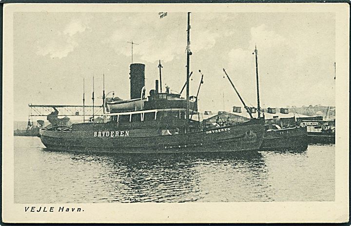 “Bryderen”, S/S, DFDS (1884-1947) isbryder i Vejle. C. H. no. 30. Kvalitet 7