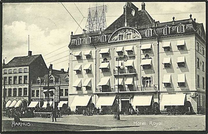 Hotel Royal i Aarhus. H.A. Ebbesen no. 120.