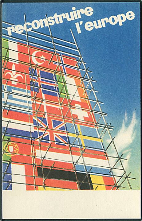 Verdenskrig 2. Marshall Planens internationale plakat konkurrence, Alban Wyss, Frankrig. U/no. Kvalitet 8