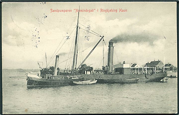 “Nymindegab”, sandpumpe i Ringkjøbing havn. Warburg no. 1883. Kvalitet 8