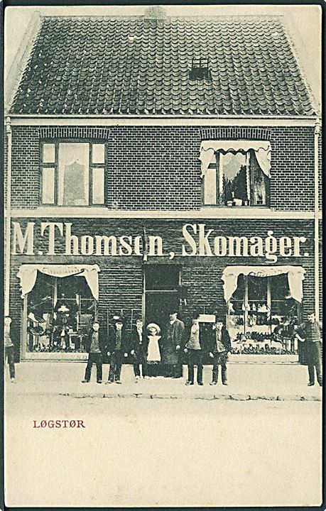 Løgstør, M. Thomsen, Skomager. J.J.N. no. 3609. Kvalitet 8