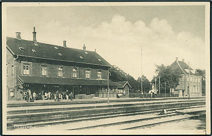 Ballerup station og postkontor. Rudolf Olsen no. 3099. Kvalitet 7