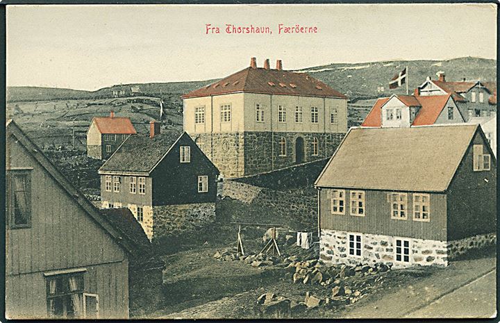 Thorshavn, gadeparti. Z. Heinesen u/no. Kvalitet 9