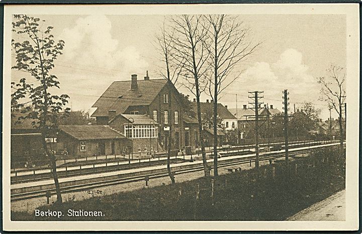 Børkop station, Stenders no. 60143. Kvalitet 9