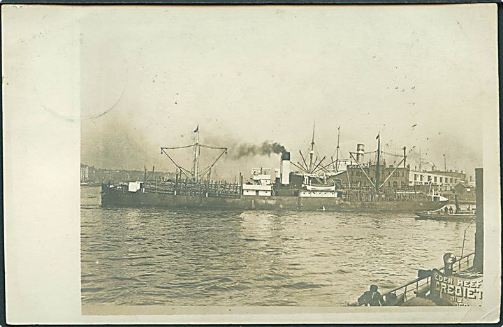 “Gratia”, S/S, Østersøen D/S A/S (1901-1910). Fotokort fra Rotterdam u/no. Kvalitet 7