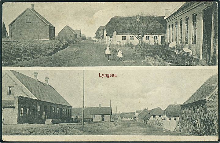 Lyngsaa, gade partier. Spindlers Forlag u/no. Kvalitet 7