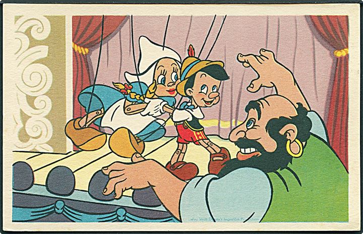 Disney, Walt: Pinocchio i Strombolis dukketeater. Elmo u/no. Kvalitet 8