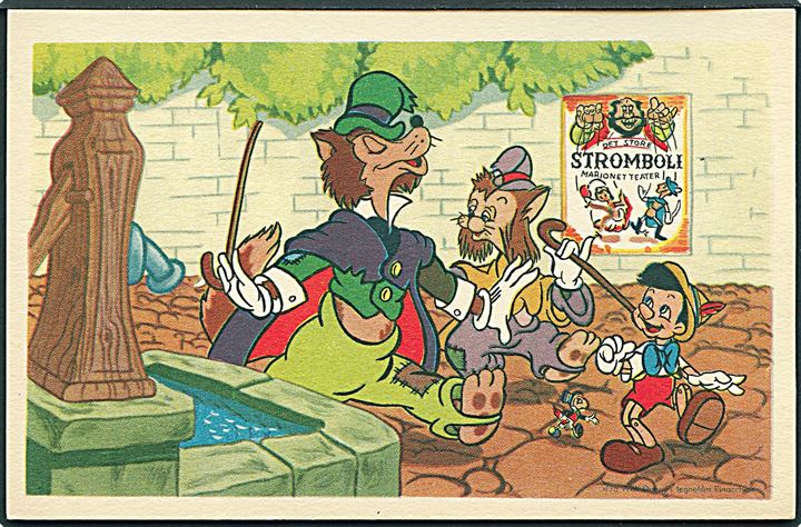 Disney, Walt: Pinocchio med Mikkel From og Ditlev. Elmo u/no. Kvalitet 9