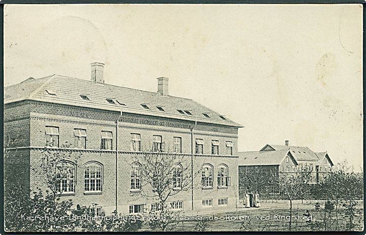 Kærehave Landhusholdningsskole, Husmandsskolen ved Ringsted. Ahrent Flensborg no. 349.