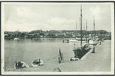 Havneparti i Svendborg. Stenders, Svendborg no. 425.