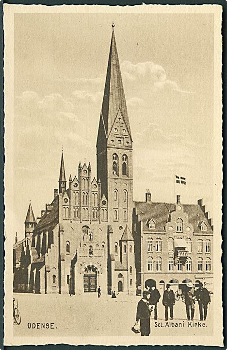 Sct. Albani Kirke i Odense. Stenders, Odense no. 28.
