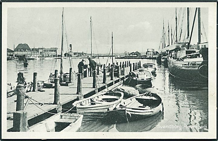 Havneparti i Svendborg. Stenders, Svendborg no. 297.