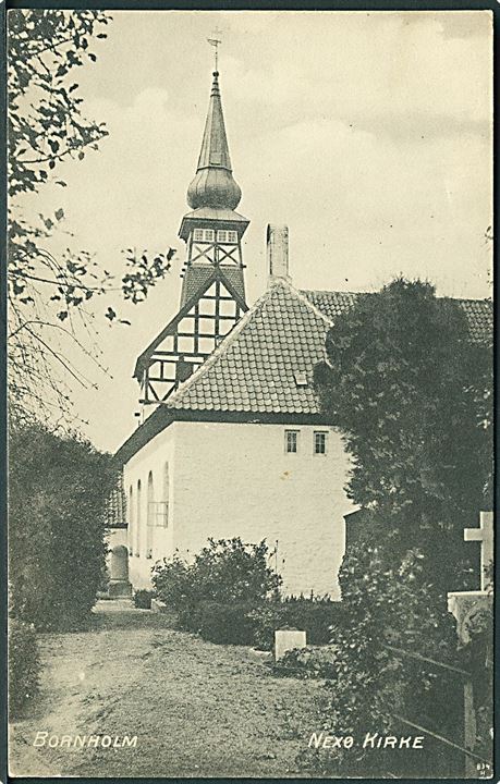 Nexø Kirke, Bornholm. Ad. Møller no. 934.