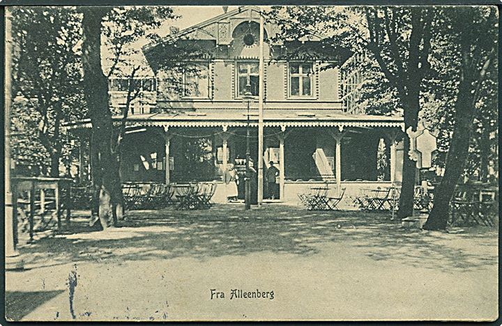 Fra Alleenberg, Frederiksberg. Sk. B. & Kf. no. 2574.