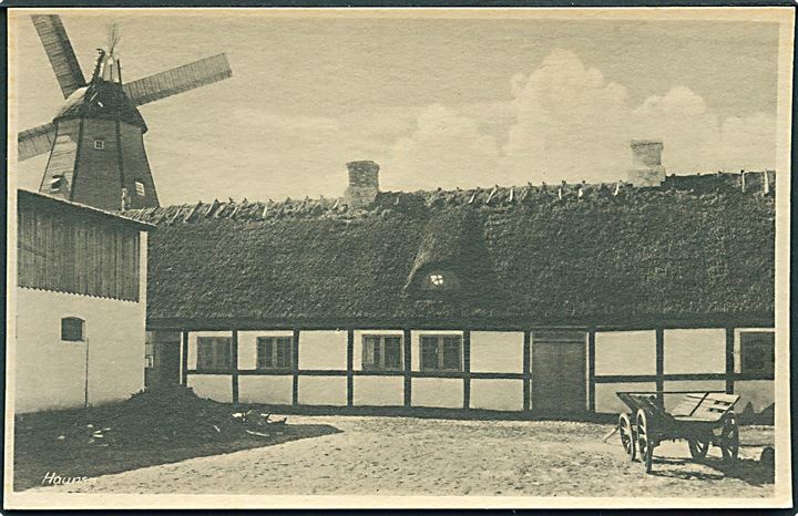 Haunsø Mølle. Stenders no. 85752.