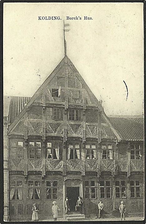 Borch's Hus i Kolding. W.M. no. 112.