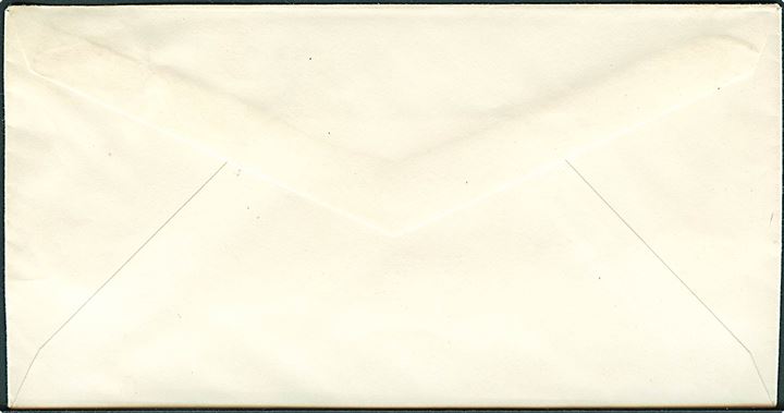 Amerikansk 6 cents brev fra Antartica IGY 1957-1958 stemplet Pole Station, Antartica U.S.N. / U.S. Navy Operation Deep Freeze d. 31.5.1958 til USA. Sendt fra den videnskablige leder af Amundsen-Scott stationen, danskeren Palle Mogensen, med signatur.