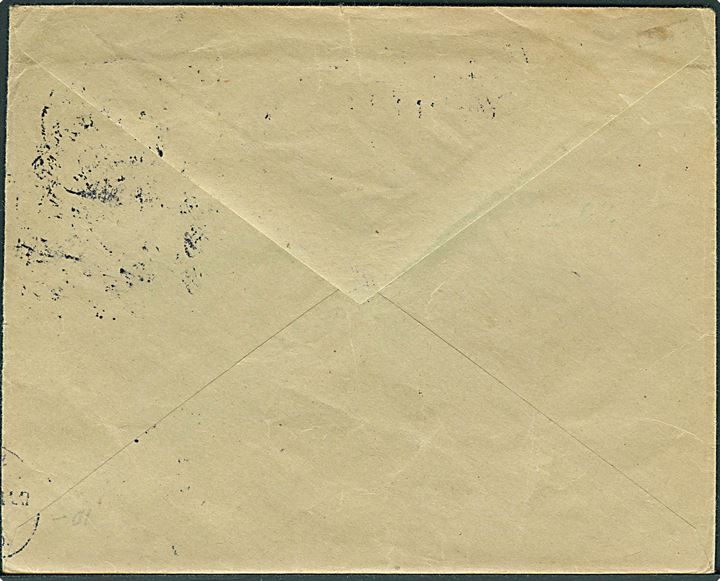 Ufrankeret postsag fra Seydisfjördur d. 23.12.1916 til Generaldirektoratet for Postvæsenet i København. Behandlet som skibspost med stempel Fra Island og Kjøbenhavn B. d. 2.1.1917. Usædvanlig