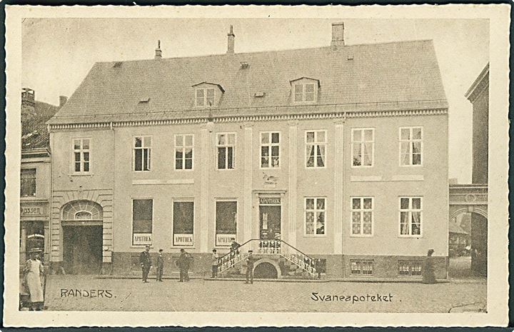 Svaneapoteket i Randers. Stenders, Randers no. 98.