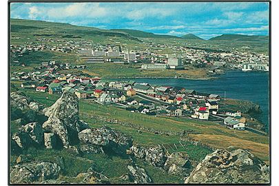 Av Argjum. Torshavn, view from Argir, Færøerne. Ásmundur Poulsen u/no. 